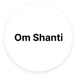 Om Shanti - Logo